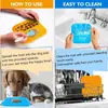 Alfombrilla de Silicona Naranja para Lamer Perros con 48 Ventosas, Pad de Premios Alimentador Lento de Doble Textura para Alivio de la Ansiedad, Alfombrilla para Lamer Mascotas para Perros y Gatos