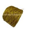 Hilo Hueco Dorado y Plateado con Hilo Hueco Hilo Dorado Brillante para Pasadores de Muñeca Materiales de Ganchillo Tejido Hecho a Mano Suministrados Directamente por los Fabricantes