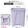 Vaso de Flor Quadrado Terceira Geração Coluna de Ar Espessada Respirável Controle de Raiz Vaso Qingshan para Uso Doméstico Vaso Grande de Plástico para Rosas e Hortênsias