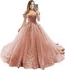 Amazon Nuevo Vestido de Noche Sexy Hombro Tubo Top Retro Cuello de Pollo Estéreo Bordado Cola Color Vestido de Novia