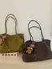 2026 Bolso Tote Grande de Estilo Coreano Simple para Mujer Versátil para el Trabajo Bolso de Hombro Único Bolso de Compras de Moda