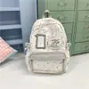 Mochila fresca de nicho nueva con diseño de cielo estrellado, mochila linda y simple para estudiantes de primaria mujeres y para ir al trabajo