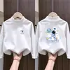 Peluche de Niño Pequeño Cuello Semi Alto Capa Base Otoño Camiseta de Manga Larga para Niños Invierno/Otoño Talla Mediana a Grande Cálido Versátil