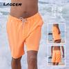 Pantalones Largos de Playa LAGCEN para Hombre Secado Rápido Sueltos Bañador Corto Shorts para Vacaciones en la Costa Anti-vergüenza Traje de Surf Waketail