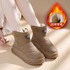 Botas de Neve com Solado Grosso para Mulheres 2025 Novo Inverno Antiderrapante Forradas com Lã Acolchoadas Quentes Sapatos de Algodão Sapatos Femininos Kt-2822