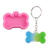 Uña de gato garra de perro forma de hueso etiqueta pastel de chocolate gota de pegamento yeso silicona molde decoración modelado horneado