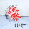 Decoraciones de paletas navideñas bestseller transfronterizas, Adornos de bastón de caramelo para árbol de Navidad, Decoración navideña para el hogar