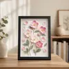 Marco de fotos 3D engrosado con una profundidad de 1.2 cm, marco de exhibición negro para trabajos manuales DIY, flores secas, almacenamiento y decoración
