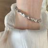 Pulsera Retro Nudo Industria Pesada para Mujer ins Diseño de Nicho Sentido del Viento Frío Apertura Ajustable Pulsera 2023 Nuevo