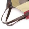 2024 nuevo bolso de hombro bolso de mujer moderno que combina con todo sencillo moda estilo coreano gran capacidad costuras de color en contraste bolso de lona