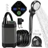 Set Serie Transfronteriza Ducha Exterior Artefacto para Baño Exterior Camping Lavado de Autos Cabezal de Ducha Ducha Eléctrica