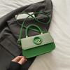 Bolso de Mujer Francés Transfronterizo con Solapa 2025 Nuevo Sentido de Alta Gama Bolso de Hombro Cruzado Bolso de Mano Embolsado Bolso Cuadrado Pequeño Moda