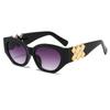 25 Little Red Book TikTok Celebridad de Internet Personalidad Gafas de Sol Europeas y Americanas para Mujer Todas las Combinaciones Moda Gafas de Sol Transfronterizo Unisex