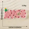 Etiqueta Bordada Original Acessórios para Roupas Acessórios Toalha Bordado Natal Gato Inglês Bordado Adesivo Patch Autoadesivo Adesivo de Tecido