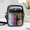 Bolsa Cosmética Impermeable de PVC al por Mayor del Fabricante, Se Puede Guardar, Exclusiva Transfronteriza, Transparente, Moderna, Bolso Pequeño Versátil Cruzado