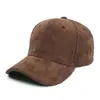 Chapéu de Veludo Cotelê Primavera e Outono Estilo Coreano Boné de Beisebol Versátil Chapéu Casual de Veludo Cotelê Chapéu de Sol Moderno Transfronteiriço