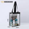 Bolso Espeso de PVC Transparente para Información de Estudiantes, Bolso de Mano Impermeable, Bolso de Playa de Plástico, Bolsa de Regalo Personalizada