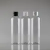 Suministro de fábrica botella de gel de ducha de 250 ml botella de tónico botella de rocío puro botella de champú botella con tapa de mariposa abatible