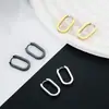 Explotaciones transfronterizas aretes de acero inoxidable con forma de aretes de acero de titanio geométricos aretes poligonales del Joker aretes aretes aretes aretes al por mayor