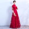 Vestidos de Dama de Honor 2026 Verano Nuevo Estilo Vestidos de Hermanas Atuendos para Mejor Amiga Manga Larga Banquetes Vestidos de Noche Elegantes Estilo Princesa Largo para Mujeres