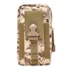 Bolsa Táctica Militar para Hombre, Deportiva, Exterior, Impermeable, Riñonera Táctica, para Ciclismo, Viajes, Correr, Bolsa Multifuncional para Teléfono Móvil, Bolsa de Camuflaje