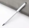 Fabricantes em estoque caneta esferográfica de metal multicolorida multifuncional tela sensível ao toque capacitiva brindes publicitários em caneta de óleo logotipo imprimível