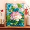Pintura a Óleo Digital de Flores DIY Pintura de Preenchimento Paisagem Pintada à Mão por Adultos Pintura Colorida Acrílica Decorativa