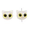 Cuentas acrílicas de animales de dibujos animados, gato, león pequeño, cuentas con agujero recto, accesorios de cuentas DIY hechos a mano para niños, venta caliente transfronteriza