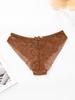 Ropa Interior Sexy de Cintura Media para Mujer Más Vendida Nuevo Encaje Lazo Correa Cruzada Bragas para Mujer Amazon