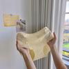 Nuevos Productos de Verano Sabor Té de Leche ~ Sin Costuras de Algodón Puro Ultra-delgadas Estampadas Alta Elasticidad Refuerzo de Algodón Ropa Interior Simple de Cintura Media para Mujer