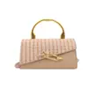 Bolso de hombro cruzado versátil de moda nicho nuevo al por mayor transfronterizo para mujer 2026 bolsa de caja colorblock personalizada moderna