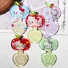 Dibujos Animados Hielo Transparente Manzana Cuchara Acrílico Accesorios Diadema Pasador Funda de Teléfono Celular Parche Agujero Zapato Flor Accesorios