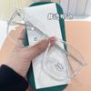 Gafas transparentes para mujer de alta calidad cara lisa artefacto cara cuadrada y redonda adecuadas marco grande tr90 marco de gafas de miopía coreano