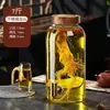 Garrafa de Vinho Especial para Infusão de Vinho, Garrafa de Vinho Selada de Alta Qualidade com Torneira, Garrafão de Vinho de Ginseng 5kg, Garrafão de Vinho, Recipiente de Barril de Vinho