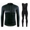Traje de Montar de Manga Larga GOBIK Pantalón con Tirantes Traje Primavera Verano Otoño Transpirable Secado Rápido Protección Solar Camisa para Bicicleta de Montaña y Carretera