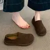 Populares zapatos de mujer estilo Birkenstock, nuevo modelo otoño 2026, cómodos para ir al trabajo, mocasines casuales sin cordones para uso exterior