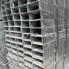 Tubos cuadrados galvanizados en caliente para exportación, tubos cuadrados de aluminio, tubos rectangulares galvanizados en caliente, tubos para estructuras de acero de construcción, tubos cuadrados negros