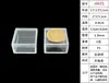 Caja de Cristal Cuadrada Spot Caja de Plástico Transparente Empaque de PS Almacenamiento Caja Pequeña Auriculares Bluetooth Caja de Empaque Moldeada por Inyección