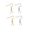 En stock suministro acero inoxidable aretes accesorios con gancho de resorte para oreja colgante hebilla de melón aretes DIY material hecho a mano joyería