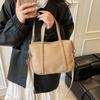 Bolso de Mano de Alta Capacidad para Mujer de Moda Transfronteriza de Estilo Retro de Alta Gama Bolso de Hombro Sencillo y Moderno Bolso Bandolera Ins