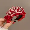 Presilha de Cabelo de Princesa para Crianças Menina Penteado Coque Rabo de Cavalo Fixador de Coque Pequena Menina Grampo de Cabelo Acessório de Cabeça