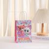 Bolsas de Embalaje con Estampado de Gato Transfronterizas de Amazon, Bolsas de Regalo de Dibujos Animados, Bolsas de Compras, Bolsas de Papel Kraft al Por Mayor