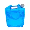 Viaje acampada viaje cubo portátil deportes al aire libre bolsa de agua ciclismo montañismo hervidor plegable almacenamiento de agua potable