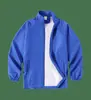 Jaquetas Corta-Vento com Zíper Masculinas e Femininas, Roupas de Trabalho para Primavera e Outono, Camisas Publicitárias, Roupas de Trabalho, Impressão para Construção de Equipe com Logo Personalizado