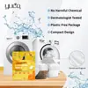 Producto popular transfronterizo: Hojas de Lavandería Concentradas Solubles en Agua Instantáneas con Aroma a Champaña para Eliminación Profunda de Manchas, Limpieza y Fragancia Duradera