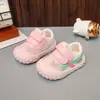 Zapatos Deportivos de Malla para Niños y Niñas, Temporada Primavera/Verano 2026, Suela Suave, Antideslizantes, Zapatos para Caminar, Transpirables, Velcro, Zapatos para Niños