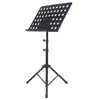 Estante Dobrável para Partitura, Altura Ajustável, Suporte Resistente para Livro de Música para Performance de Guitarra e Instrumentos Musicais
