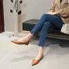 Zapatos sin cordones para mujer, estilo de noche, adecuados para faldas, nuevos versátiles estilo hada elegantes para Primavera y Verano 2025
