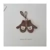 Versión Coreana 2025 del Nuevo Conjunto de Dos Piezas de Bufanda y Guantes de Oso para Niños, Invierno, Lindo, Estilo Ins, Traje de Oso Jacquard