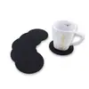 Posavasos Redondo de Silicona 9.8cm para Uso en Hotel, Posavasos Redondo Aislante de Calor Publicitario, Posavasos de Silicona Antideslizante con Impresión de Logo